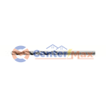 Broca para Aço 3.4x70 mm Tramontina MASTER em Aço Rápido HSS DIN 338